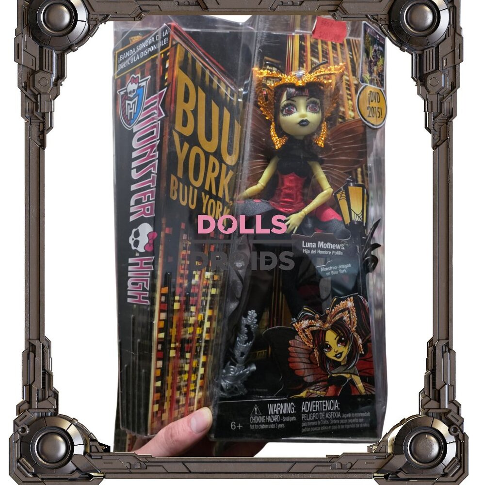 NIB MONSTER HIGH Luna Mothews Boo York Gala Ghoulfriends Fashion Doll 2014 NEW